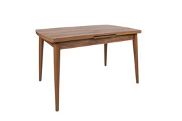 Hanah Home Inci 1141 Mesa de comedor extensible Nogal